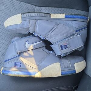 Vintage Nike Zoom LeBron 2 All Star Cool Gray 2004